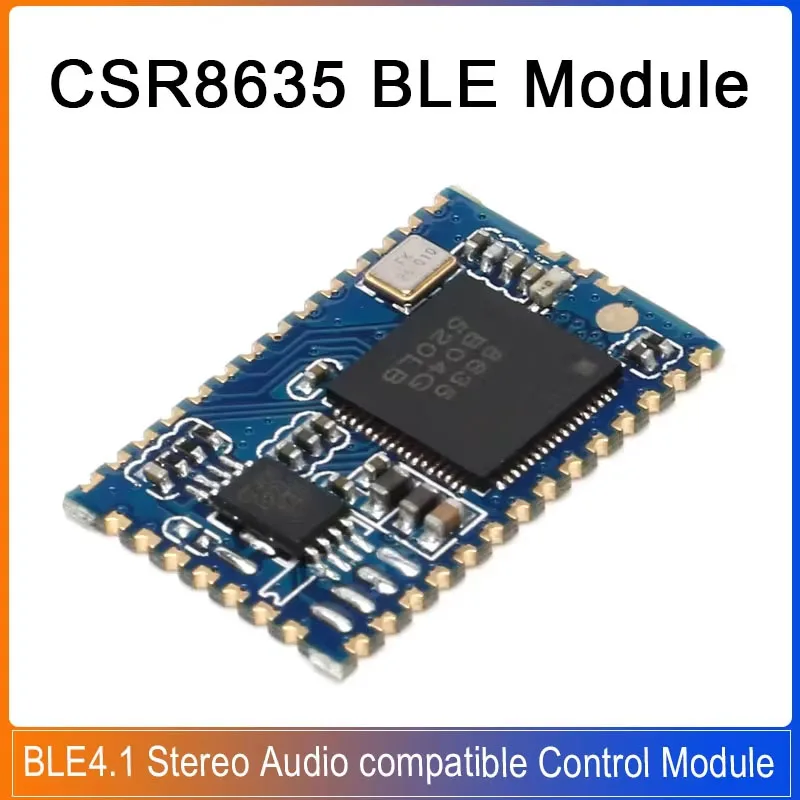 CSR8635 Bluetooth 4.1 Module Stereo Audio compatible Control Module CSR8635-V2.0 Ble 4.1 Chip Speaker Power Amplifier Board DIY
CSR8635 Bluetooth 4.1 Module Stereo Audio compatible Control Module CSR8635-V2.0 Ble 4.1 Chip Speaker Power Amplifier Board DIY