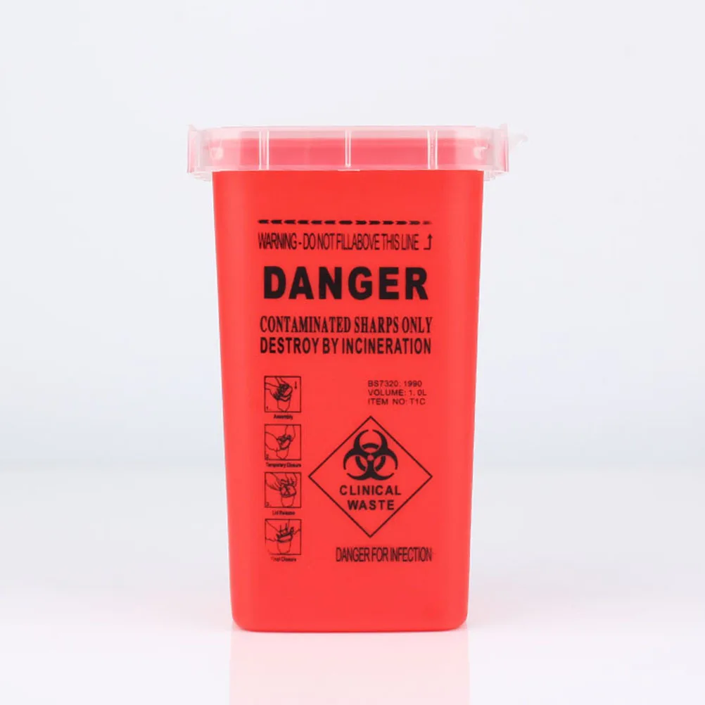 Sharps Box Needles Sharps Disposal Container Red Durable Compact Safe Disposal Hospital Home Travel Use Insulin Needle Tattoo
Sharps Box Needles Sharps Disposal Container Red Durable Compact Safe Disposal Hospital Home Travel Use Insulin Needle Tattoo
