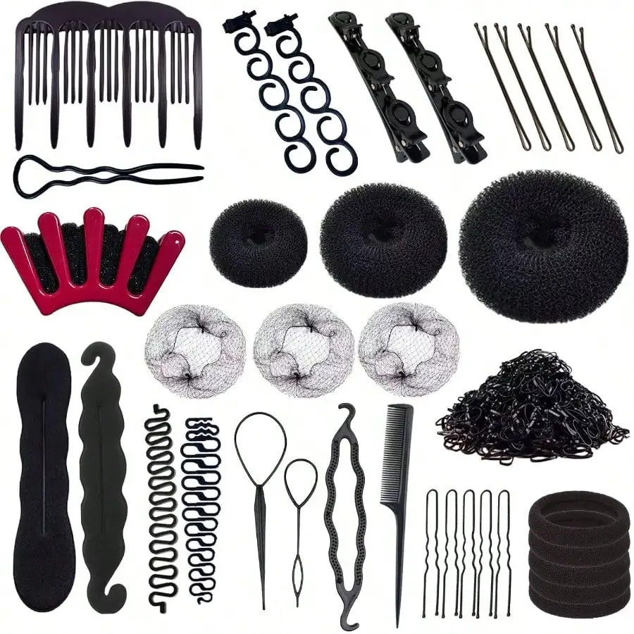Hair Styling Set - Braiding Accessories, Magic Fast Hair Braid Women And Black,Hair Tools,Hair Items,Travel Essential,Travel,Barber,Hairstylist,Barber Accessories,Valentine's Day,Hair Supplies,Hair Stylist,Barbershop,Salon,Vacation Essentials,Hair Product
Hair Styling Set - Braiding Accessories, Magic Fast Hair Braid Women And Black,Hair Tools,Hair Items,Travel Essential,Travel,Barber,Hairstylist,Barber Accessories,Valentine's Day,Hair Supplies,Hair Stylist,Barbershop,Salon,Vacation Essentials,Hair Product
