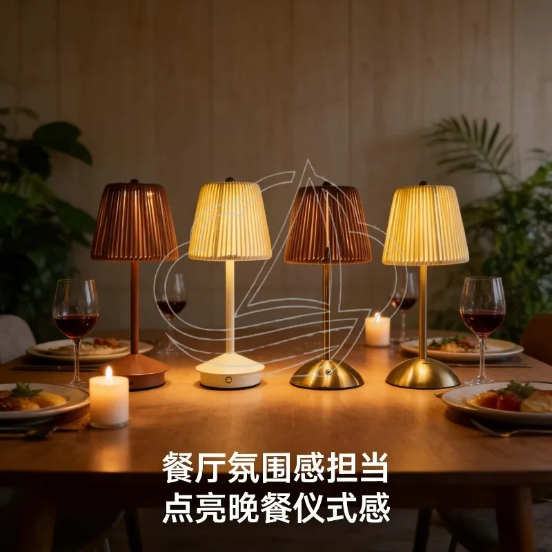 Hot Rattan Pleated Rechargeable Table Lamp, Wireless Portable Night Light for Bedroom & Dining Room
Hot Rattan Pleated Rechargeable Table Lamp, Wireless Portable Night Light for Bedroom & Dining Room