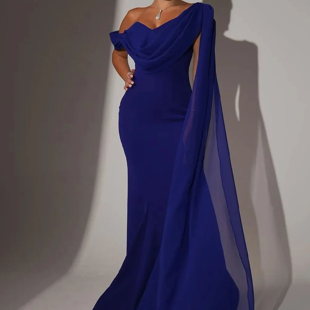 Customized Modern Straight Floor Length Strapless Off the Shoulder Jersey Sleeveless Evening Dress Elegant vestidos para mujer
Customized Modern Straight Floor Length Strapless Off the Shoulder Jersey Sleeveless Evening Dress Elegant vestidos para mujer