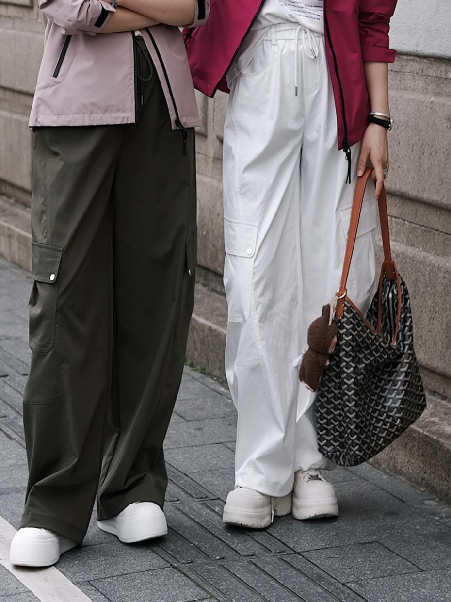 Casual High Waist Wide Leg Workwear Pants Women's Spring New Style Casual Pants Skin-friendly Breathable Polyester Fiber
Casual High Waist Wide Leg Workwear Pants Women's Spring New Style Casual Pants Skin-friendly Breathable Polyester Fiber