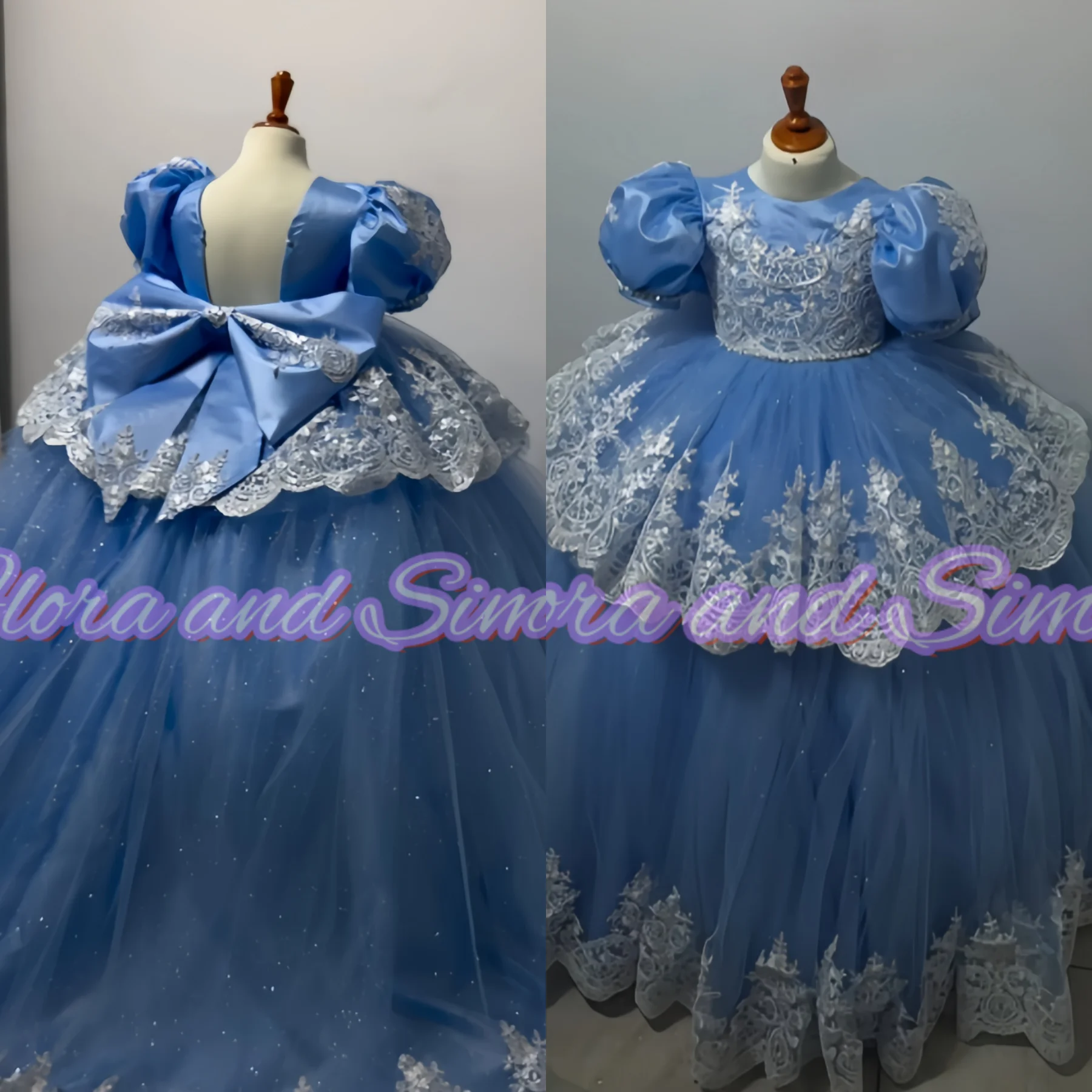 Elegant Quality Dark Blue Flower Girl Dress Tulle Fluffy Exquisite Lace Applique With Bow Little Princess Birthday Party Gowns
Elegant Quality Dark Blue Flower Girl Dress Tulle Fluffy Exquisite Lace Applique With Bow Little Princess Birthday Party Gowns