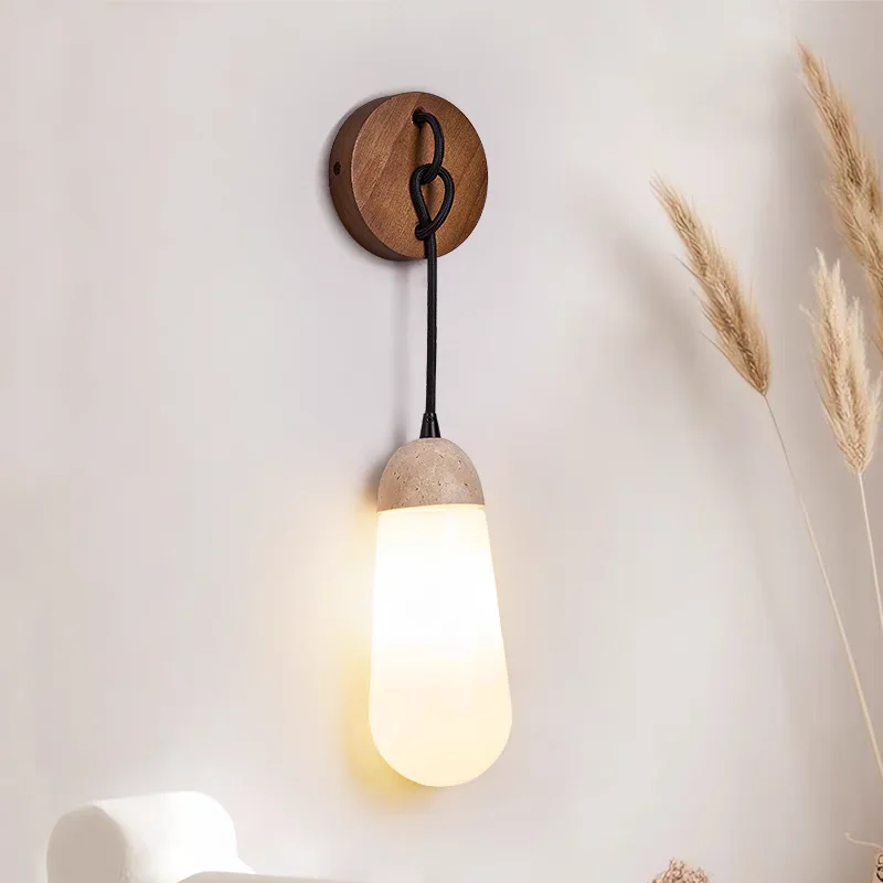 Bedroom Bedside Wall Lamp Wabi-Sabi American Retro Corridor Living Room Wall Lamp Vintage Advanced Sense Bottle Light
Bedroom Bedside Wall Lamp Wabi-Sabi American Retro Corridor Living Room Wall Lamp Vintage Advanced Sense Bottle Light