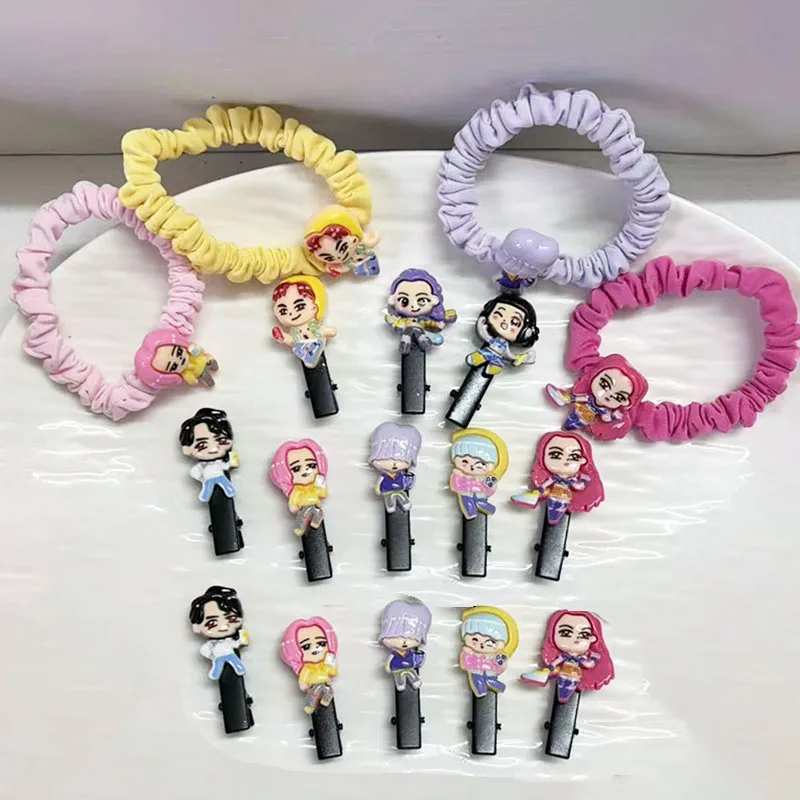 8/16pcs for Kpop Demon Hunter Cartoon Hair Ties Anime Hair Ropes Set for Women Elastic Hair Circles Ponytail Holders Girls
8/16pcs for Kpop Demon Hunter Cartoon Hair Ties Anime Hair Ropes Set for Women Elastic Hair Circles Ponytail Holders Girls
