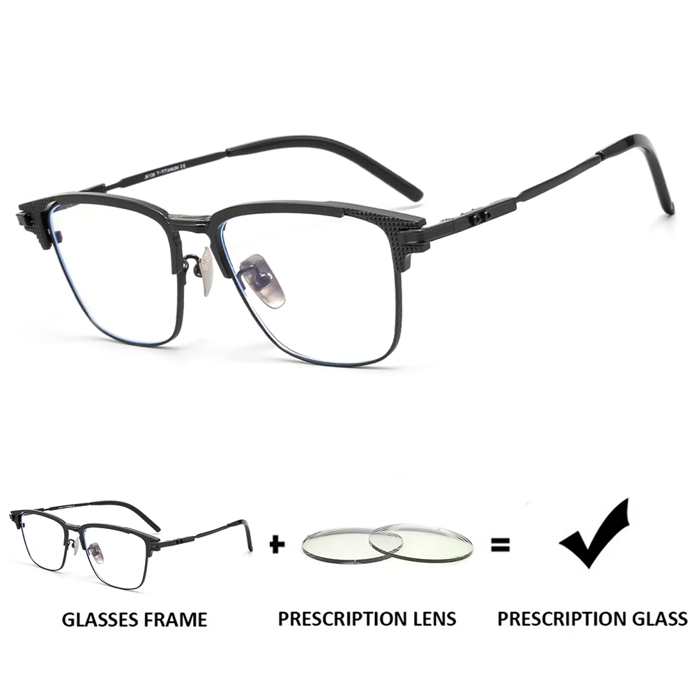 Gesruny Fashion Titanium Frame Progressive Prescription Glasses Custom Myopia Optical Lenses Eyewear Women Men Eyeglasses
Gesruny Fashion Titanium Frame Progressive Prescription Glasses Custom Myopia Optical Lenses Eyewear Women Men Eyeglasses