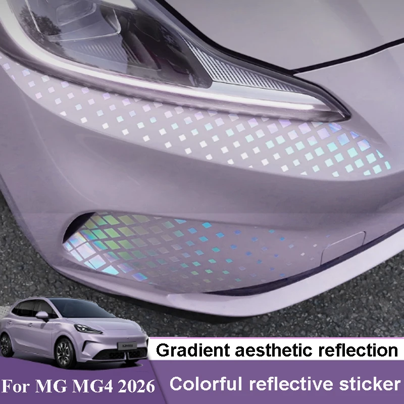 For MG MG4 2026 Car Colorful Reflective Car Body Stickers Floral Appearance Accessories Waterproof Sunproof Aesthetic
For MG MG4 2026 Car Colorful Reflective Car Body Stickers Floral Appearance Accessories Waterproof Sunproof Aesthetic
