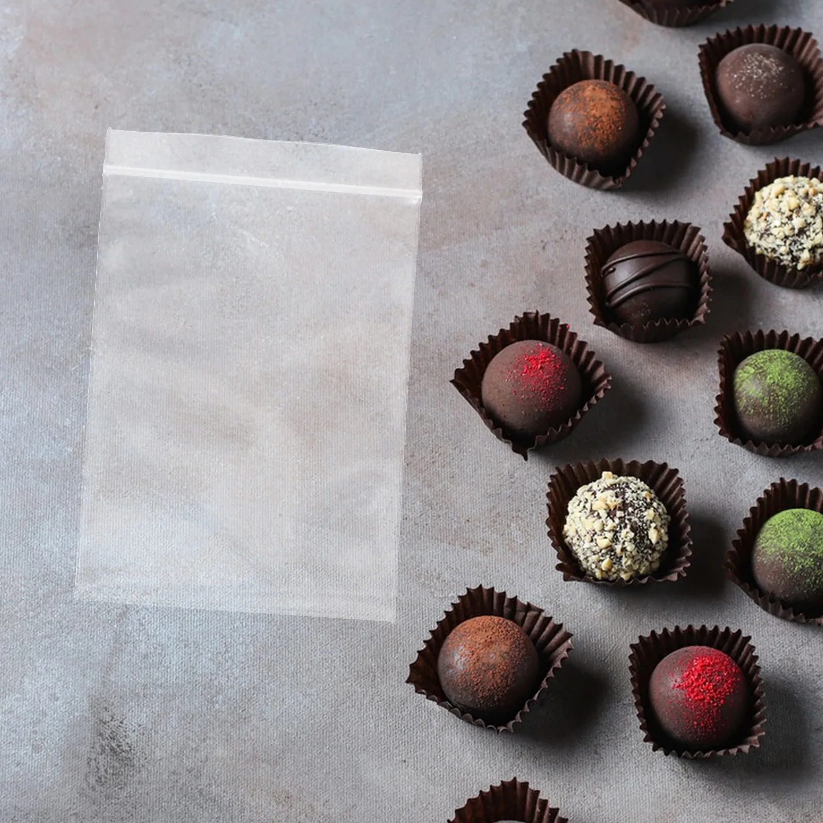 100Pcs Airtight Food Storage Bags Resealable Clear Pouches for Snacks Candies Accessories Lightweight Space Saving Reusable
100Pcs Airtight Food Storage Bags Resealable Clear Pouches for Snacks Candies Accessories Lightweight Space Saving Reusable