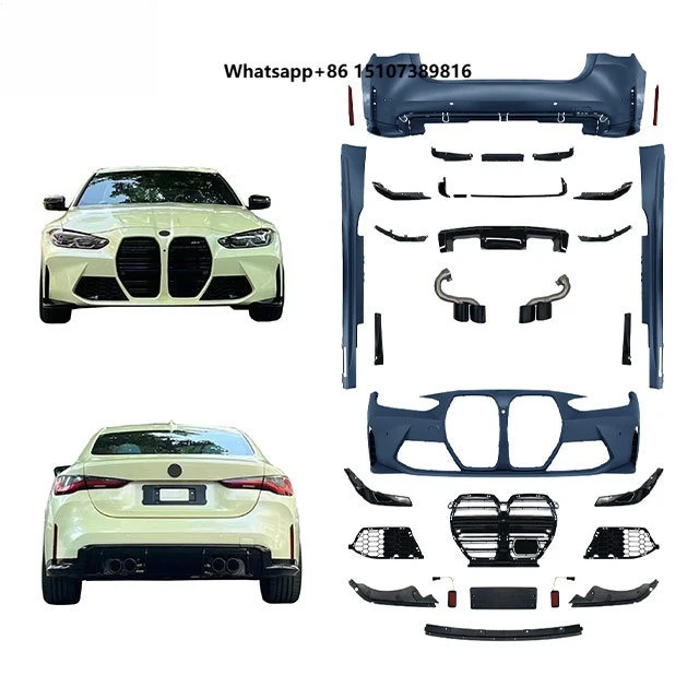 New Car Parts Front/Rear Bumper Kit with Clips for 4 Series G22/G23 2021-2023 M4 Upgrade
New Car Parts Front/Rear Bumper Kit with Clips for 4 Series G22/G23 2021-2023 M4 Upgrade