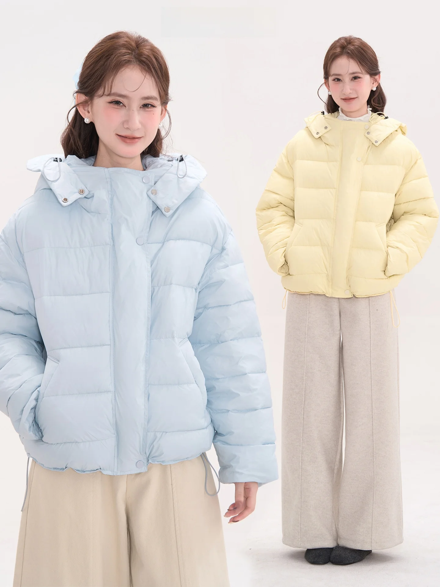 Heme Women's Cotton Jaet Hooded Bread Mango Roll Cake Warmth Outerwear Long Sve Zipper Closure Casual Comfortable Coat
Heme Women's Cotton Jaet Hooded Bread Mango Roll Cake Warmth Outerwear Long Sve Zipper Closure Casual Comfortable Coat