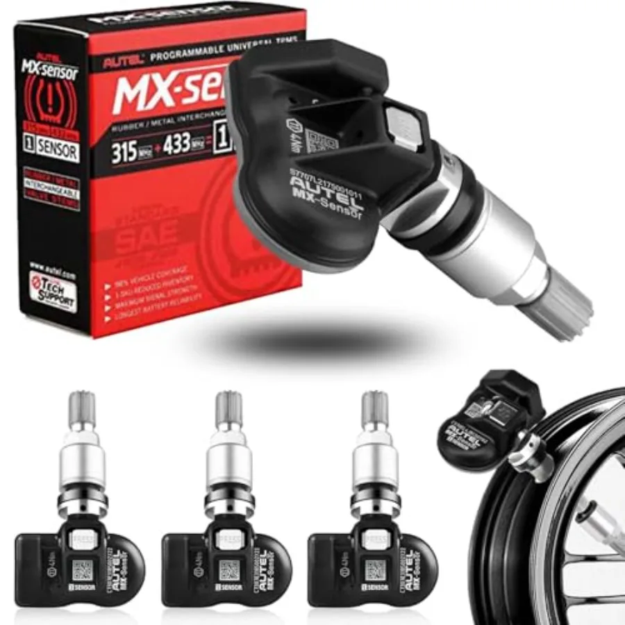 Датчики TPMS MX, 4 шт., универсальные датчики для шин, двухчастотные 315 МГц/433 МГц, металлический стержень, программируемые через TS508 TS40
Датчики TPMS MX, 4 шт., универсальные датчики для шин, двухчастотные 315 МГц/433 МГц, металлический стержень, программируемые через TS508 TS40