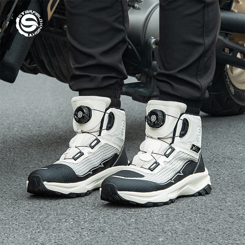 SFK Summer Mesh Breathable Riding Equipment Protection Shoes Knob-style Adjustment Non-slip Newest Motorcycle Protective Boots
SFK Summer Mesh Breathable Riding Equipment Protection Shoes Knob-style Adjustment Non-slip Newest Motorcycle Protective Boots