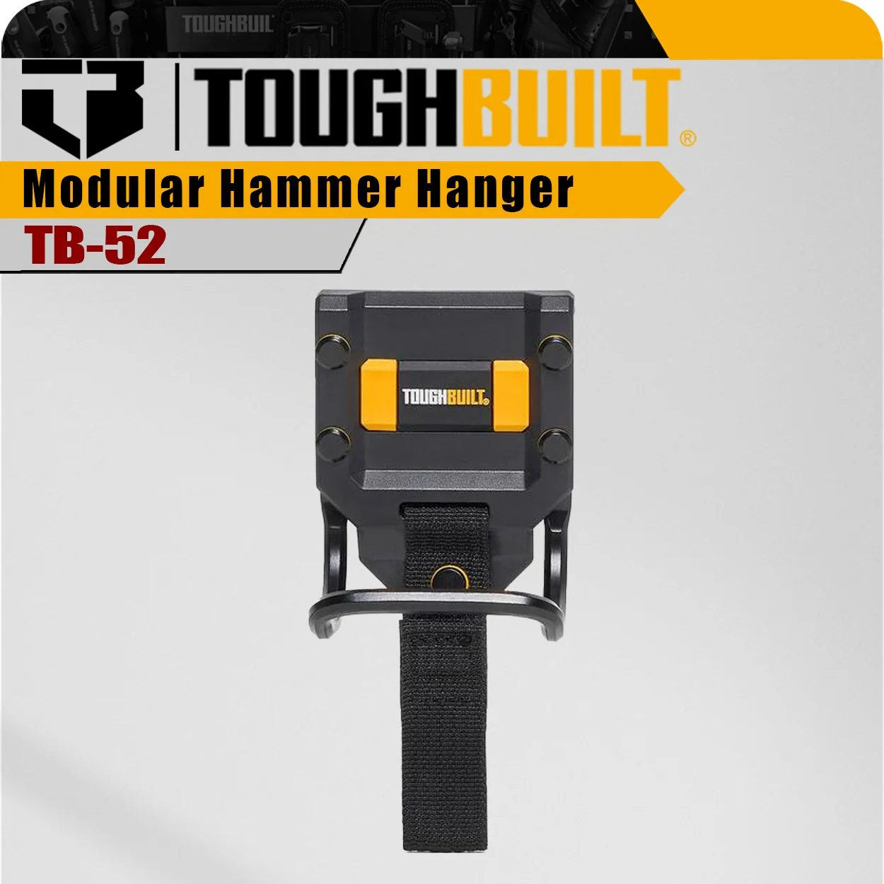 TOUGHBUILT TB-52 Модульный держатель для молотка, портативный крепеж для молотка, крепление для молотка на ремень, аксессуары для электроинструментов
TOUGHBUILT TB-52 Модульный держатель для молотка, портативный крепеж для молотка, крепление для молотка на ремень, аксессуары для электроинструментов