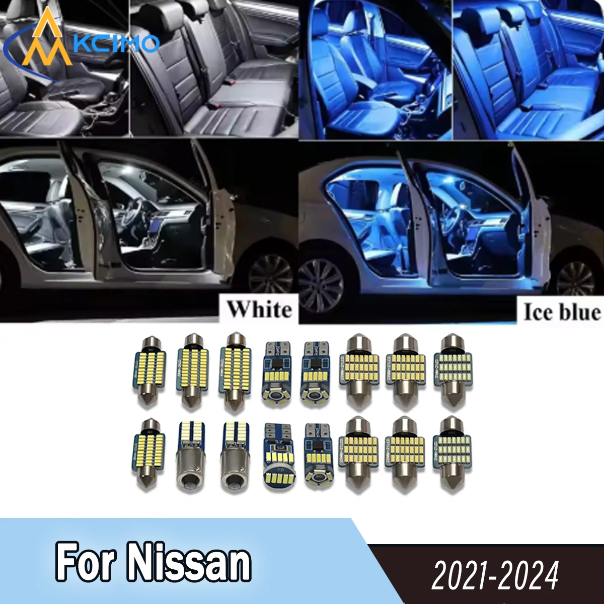 Kcimo Canbus LED Ultra-Thin Energy-Saving Interior Light Kit For Nissan Qashqai J12 2021-2024
Kcimo Canbus LED Ultra-Thin Energy-Saving Interior Light Kit For Nissan Qashqai J12 2021-2024