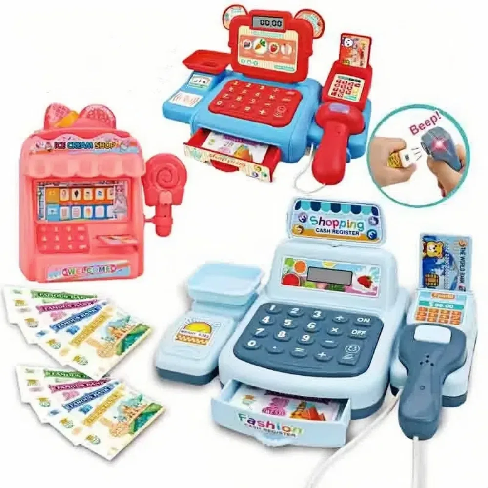 Lighting Supermarket Cash Register Sound Effects Play House Simulation Cash Register Cashier Convenience Store
Lighting Supermarket Cash Register Sound Effects Play House Simulation Cash Register Cashier Convenience Store