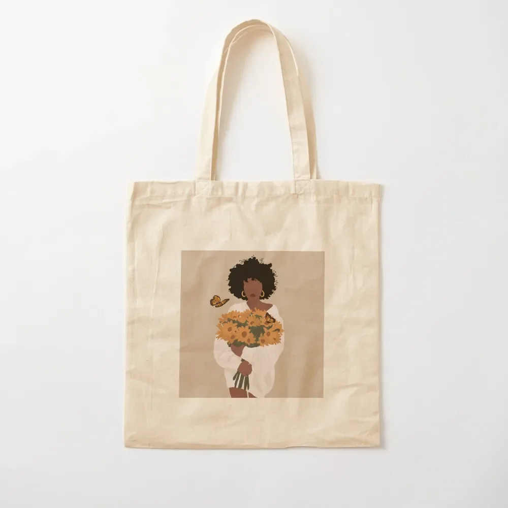 Vintage Boho Aesthetic Woman in White Shawl with Sunflowers and Butterflies Tote Bag bag luxury women Canvas
Vintage Boho Aesthetic Woman in White Shawl with Sunflowers and Butterflies Tote Bag bag luxury women Canvas