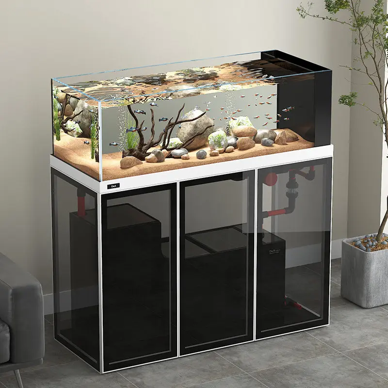 Yjq industrial wind stream tank household ecological bottom filter fish tank water-free office ornamental fish aquarium
Yjq industrial wind stream tank household ecological bottom filter fish tank water-free office ornamental fish aquarium
