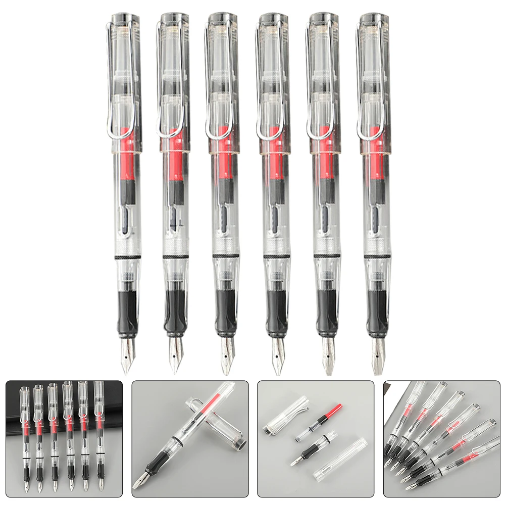 6 Pcs Drawing Art Pen Fountain Ink for Artists Filling Plastic Calligraphy Office
6 Pcs Drawing Art Pen Fountain Ink for Artists Filling Plastic Calligraphy Office