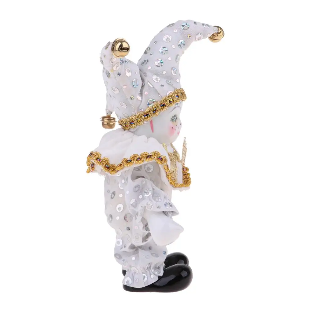 21cm Porcelain Dolls Collectible Hand-crafted Mini Clown Figurine Ceramic Desk Ornament for Adults Home Display
21cm Porcelain Dolls Collectible Hand-crafted Mini Clown Figurine Ceramic Desk Ornament for Adults Home Display