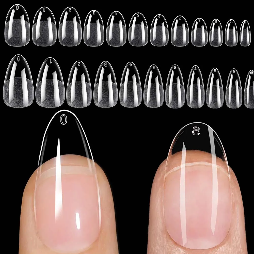 120Pcs Short Almond Oval Fake Nail Tips Extension System Sculpted Full Cover Nail Gel French Ballerinas Capsules Press On Tips
120Pcs Short Almond Oval Fake Nail Tips Extension System Sculpted Full Cover Nail Gel French Ballerinas Capsules Press On Tips
