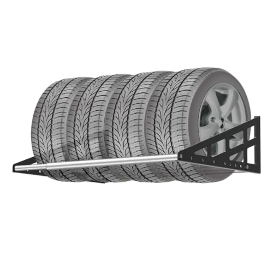 Tire Rack Wall MountHeavy Duty Adjustable 31"-56" Tire Storage Rack Wheel Racks for Garage with Telescopic Rods Hanging Garage
Tire Rack Wall MountHeavy Duty Adjustable 31"-56" Tire Storage Rack Wheel Racks for Garage with Telescopic Rods Hanging Garage