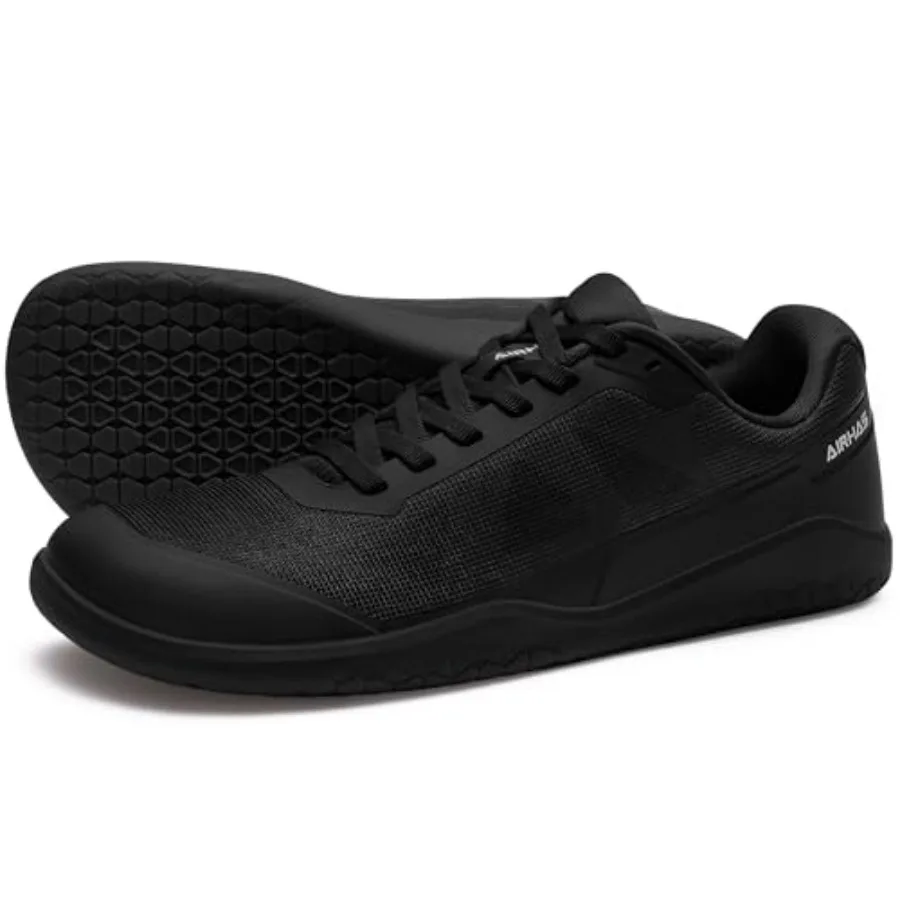 AIRHAS Men's Barefoot Training Shoes Zero Drop Minimalist Sneakers Anatomical Toe Design for Weightlifting and Fitness
AIRHAS Men's Barefoot Training Shoes Zero Drop Minimalist Sneakers Anatomical Toe Design for Weightlifting and Fitness