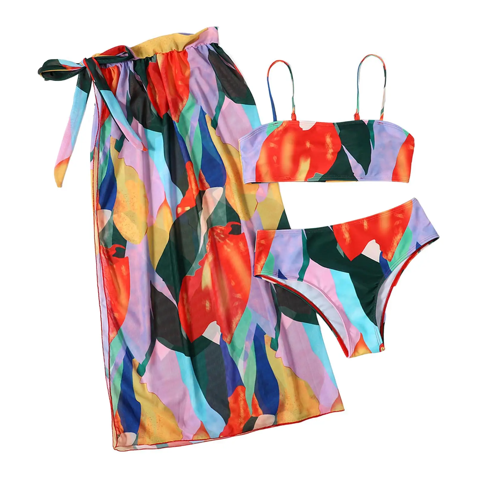 Women Bikini Sets with Cover up Skirt Bikini Swimsuit Bathing Suit Swimwear for Female
Women Bikini Sets with Cover up Skirt Bikini Swimsuit Bathing Suit Swimwear for Female