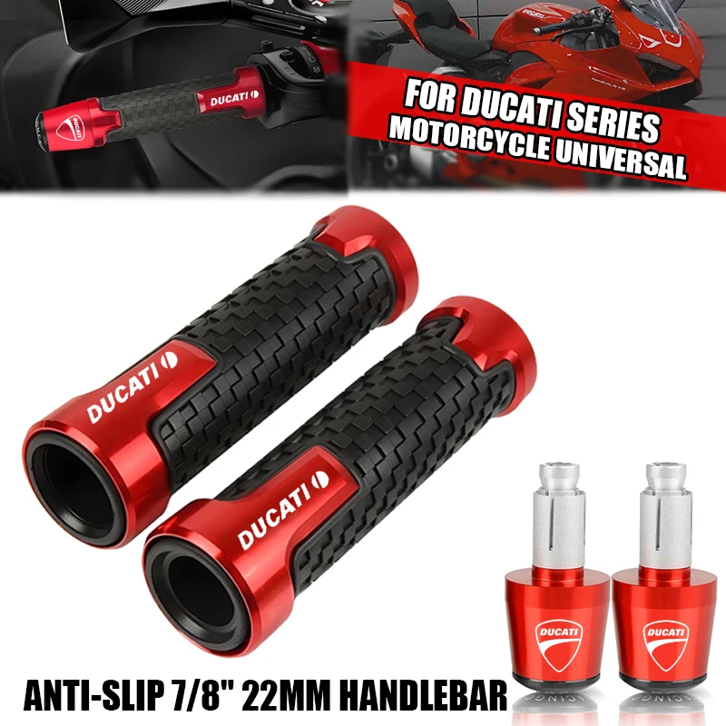 For Ducati 400 620 695 696 796 821 MONSTER 899 959 1199 1299 Panigale 848 /EVO 1198/S/R Motorcycle handle bar grip ends hand
For Ducati 400 620 695 696 796 821 MONSTER 899 959 1199 1299 Panigale 848 /EVO 1198/S/R Motorcycle handle bar grip ends hand