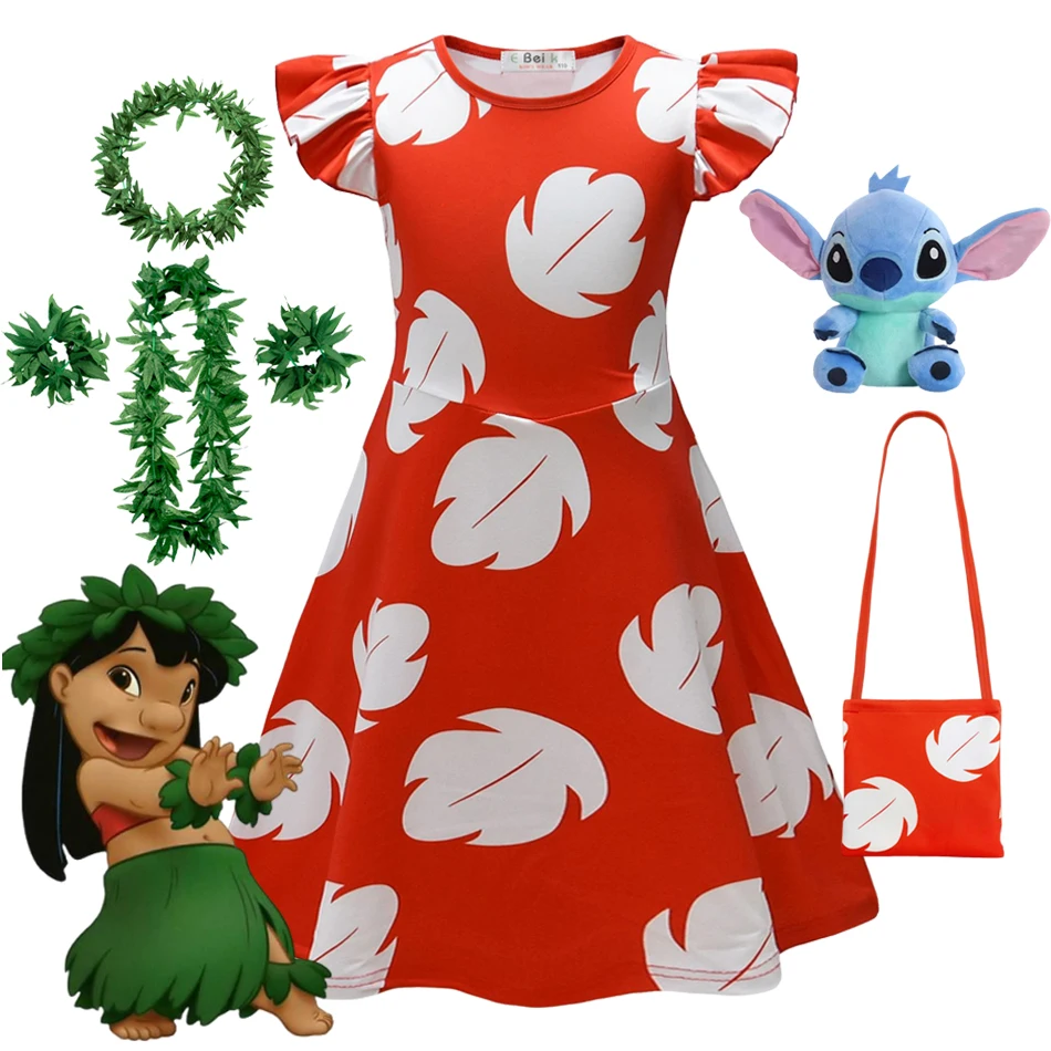 Stitch Cartoon Lilo Girls LILO Girls Skirt Flying Sleeve Dress Girl Casual Dresses Halloween Cosplay Skirt
Stitch Cartoon Lilo Girls LILO Girls Skirt Flying Sleeve Dress Girl Casual Dresses Halloween Cosplay Skirt
