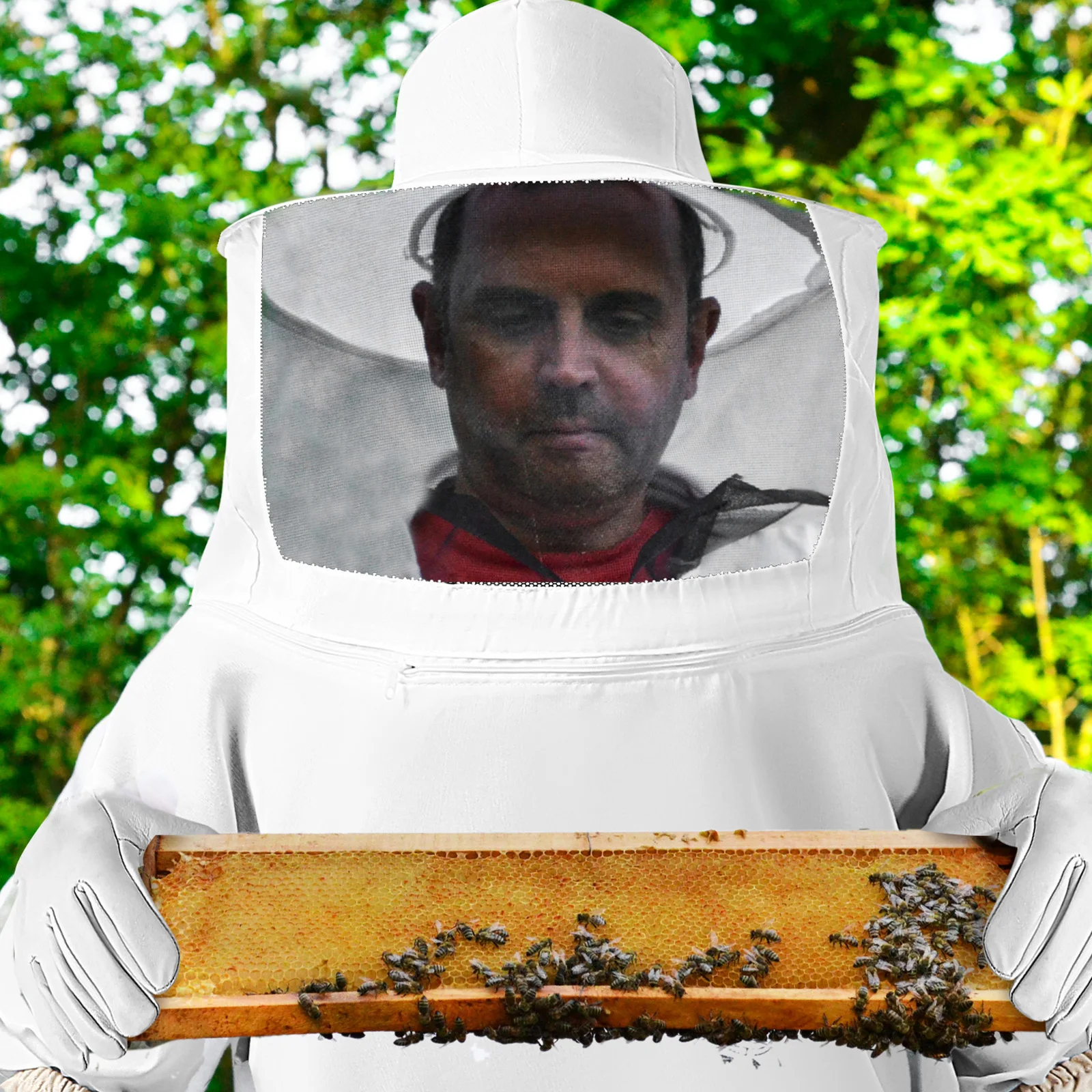 1Set Anti- Beekeeping Suit Vented Beekeeper Jacket with Veil Integrated Long Sleeve Gloves Safety Gear for Outdoor
1Set Anti- Beekeeping Suit Vented Beekeeper Jacket with Veil Integrated Long Sleeve Gloves Safety Gear for Outdoor