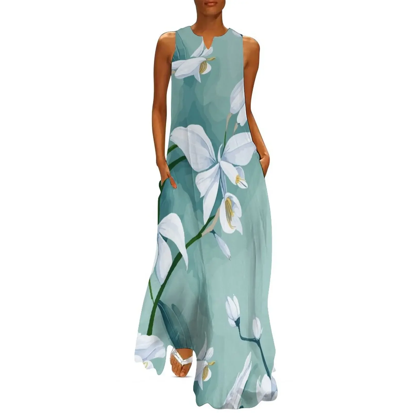 White Egret Orchid Long Dress womens dress festival outfit women long sleeve dresses Dress
White Egret Orchid Long Dress womens dress festival outfit women long sleeve dresses Dress