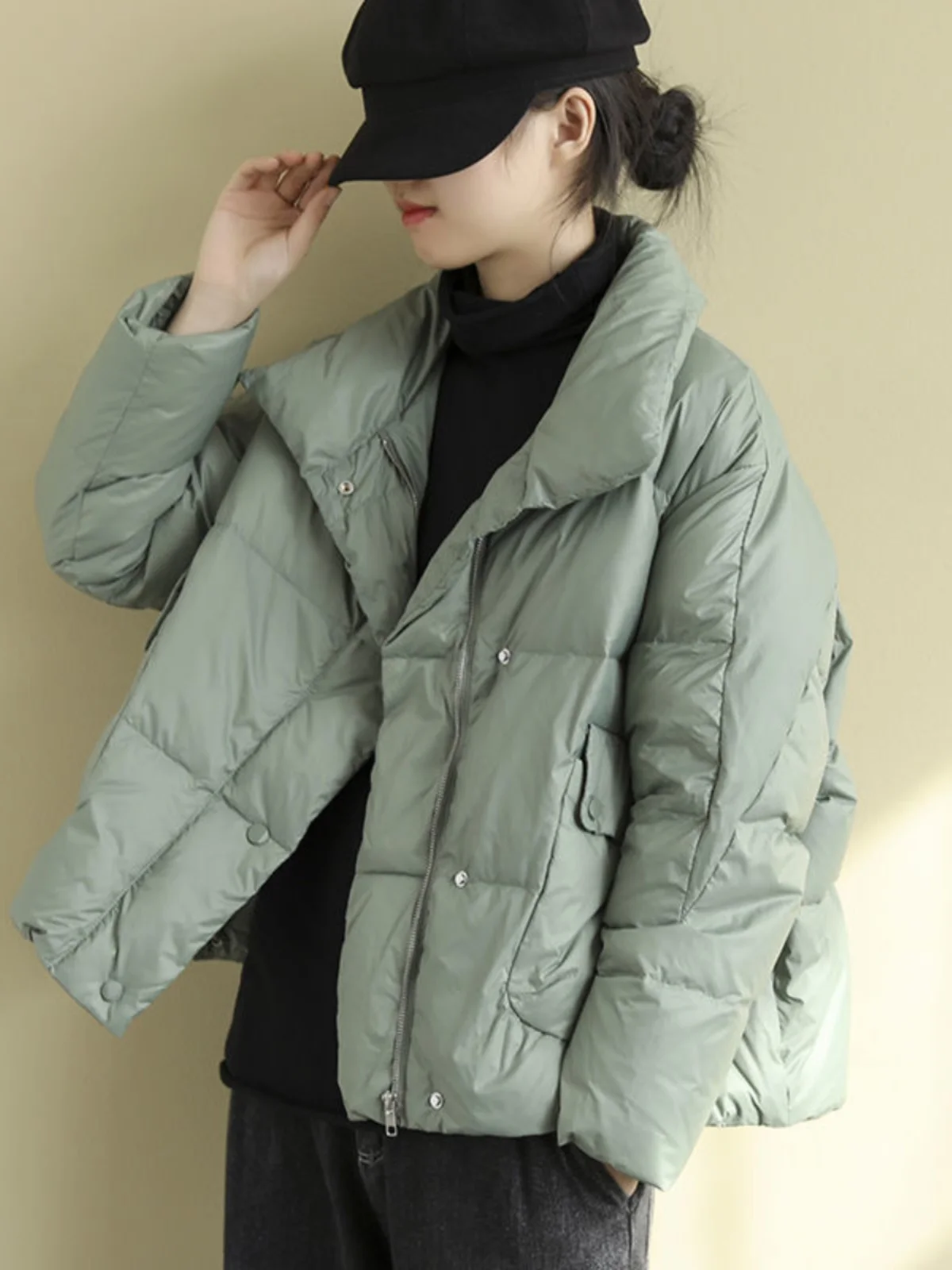 Lightweight Fluffy Warm Experience ort Puffer Jaet Women's Loose Fit White Du down Winter New Sle Korean Version for ...
Lightweight Fluffy Warm Experience ort Puffer Jaet Women's Loose Fit White Du down Winter New Sle Korean Version for ...