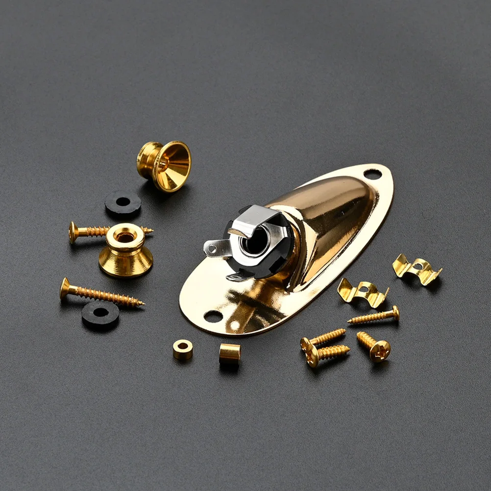 Guitar Strap Button Metal Jack Socket Plate String Buckle Bass Lock Anti off Nail Guitar Accessories Ship Plug Strap Lock
Guitar Strap Button Metal Jack Socket Plate String Buckle Bass Lock Anti off Nail Guitar Accessories Ship Plug Strap Lock