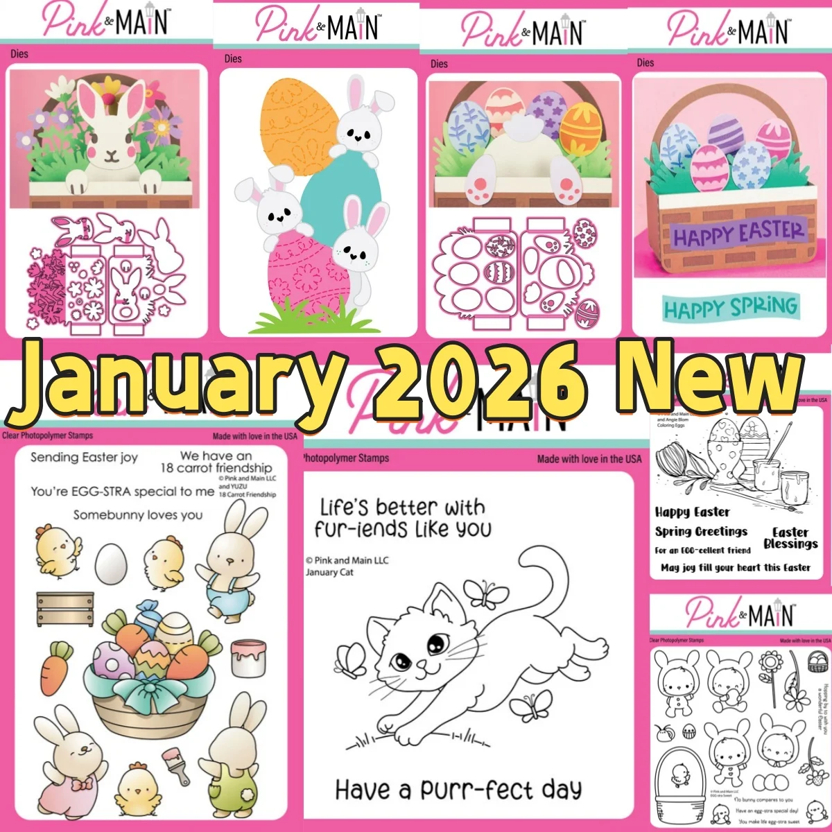 Cat Easter Egg Bunny Basket Tail Carrot Metal Cutting Dies Clear Stamps For DIY Embossed Scrapbook Template New 2026 January
Cat Easter Egg Bunny Basket Tail Carrot Metal Cutting Dies Clear Stamps For DIY Embossed Scrapbook Template New 2026 January