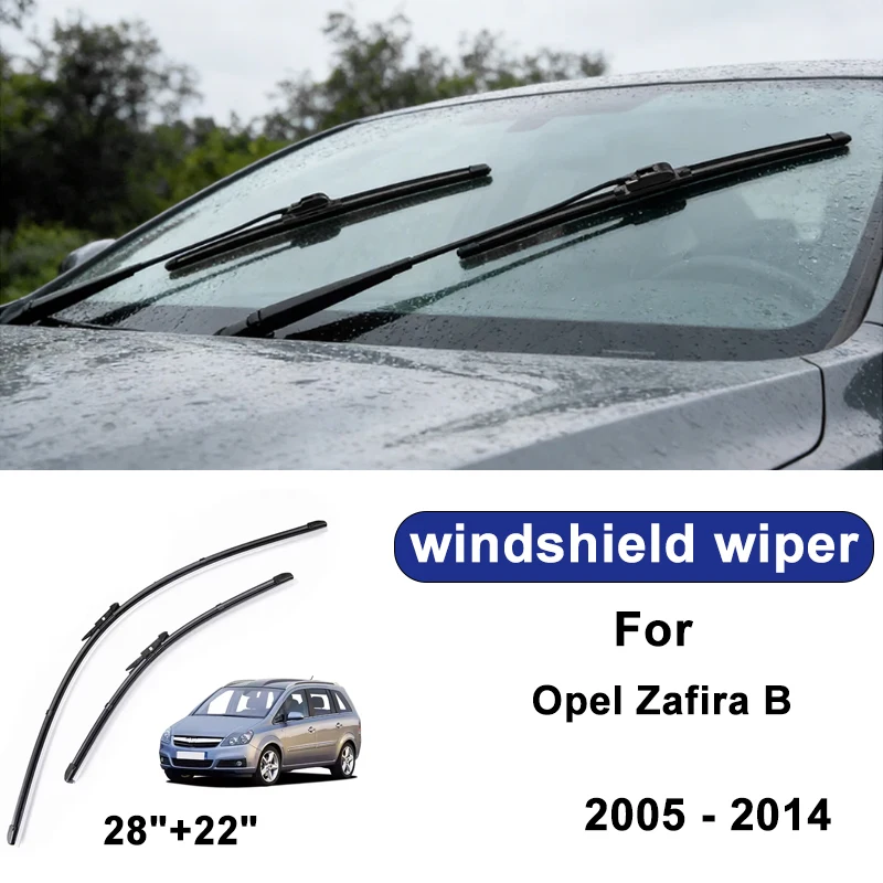 For Opel Zafira B 2005 - 2014 car windshield front/rear wipers, silent wiper blades,car blade brush accessories
For Opel Zafira B 2005 - 2014 car windshield front/rear wipers, silent wiper blades,car blade brush accessories