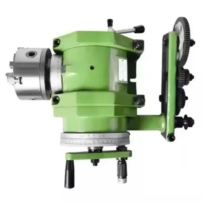 Universal indexing head milling machine indexer F11-80/100/125/160/200 rotary table
Universal indexing head milling machine indexer F11-80/100/125/160/200 rotary table