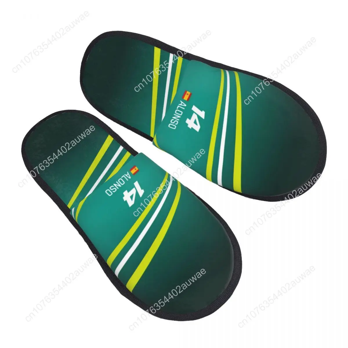 Custom Alonso 14 Motorcycle Soft Scuff Memory Foam Slippers Women Fernando Sport Motorcycle Hotel House Shoes Comfortable
Custom Alonso 14 Motorcycle Soft Scuff Memory Foam Slippers Women Fernando Sport Motorcycle Hotel House Shoes Comfortable