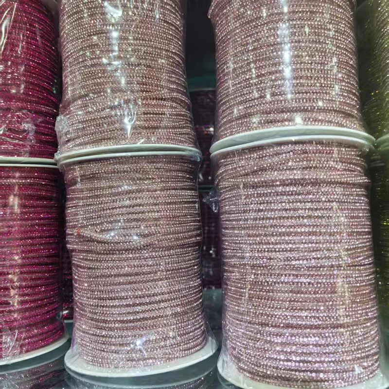 50Meters/Roll 4mm 6Rows Rhinestones Bag Shoes Garment DIY Craft Sparkle Cord Rope Cotton Wick Soft Flexible Easy to Use Cut
50Meters/Roll 4mm 6Rows Rhinestones Bag Shoes Garment DIY Craft Sparkle Cord Rope Cotton Wick Soft Flexible Easy to Use Cut