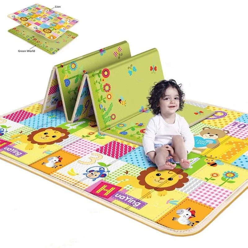 New Foldable Lightweight Baby Play Mat Waterproof Soft Cushion Portable Activity Mat Non-slip Thick One-piece Foam Crawling Mat
New Foldable Lightweight Baby Play Mat Waterproof Soft Cushion Portable Activity Mat Non-slip Thick One-piece Foam Crawling Mat