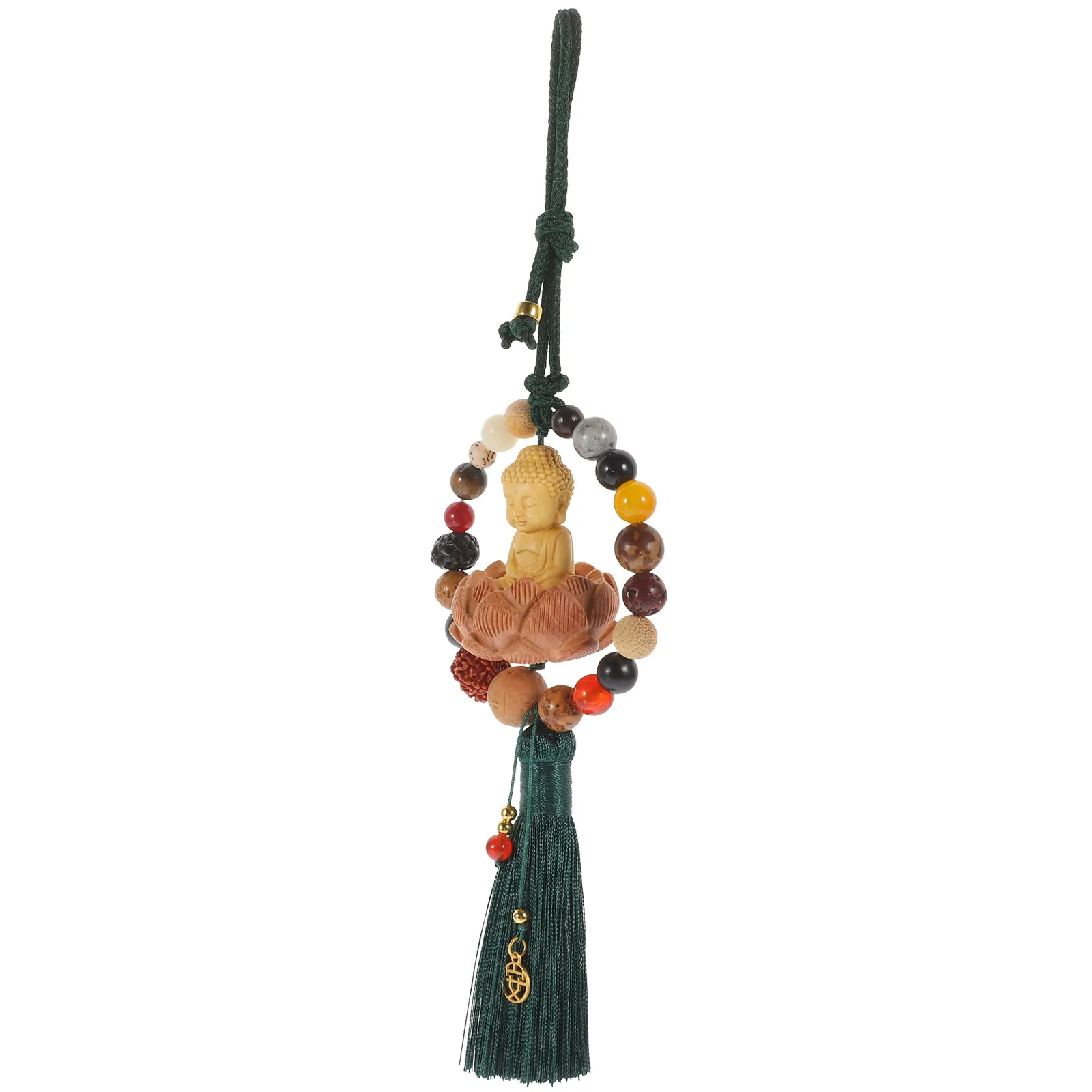 Buddha Wood Pendant 18 Beads Hanger Car Interior Decor Chinese Style Hanging nament Vintage Wooden Charm Necklace
Buddha Wood Pendant 18 Beads Hanger Car Interior Decor Chinese Style Hanging nament Vintage Wooden Charm Necklace
