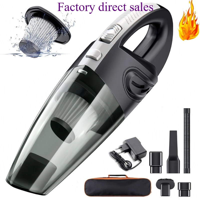 120W Cordless Pet Vacuum, Handheld Wet Dry Car Home Use, Rechargeable High Power Suction Cleaner
120W Cordless Pet Vacuum, Handheld Wet Dry Car Home Use, Rechargeable High Power Suction Cleaner
