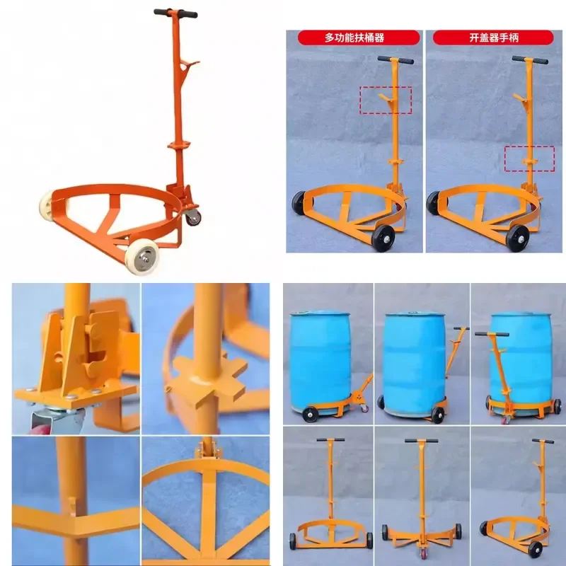 TEBAK Wholesale Low New Condition Manual Drum Mover Oil Drum Lifter Trolley for Home Use and Manufacturing Plant
TEBAK Wholesale Low New Condition Manual Drum Mover Oil Drum Lifter Trolley for Home Use and Manufacturing Plant