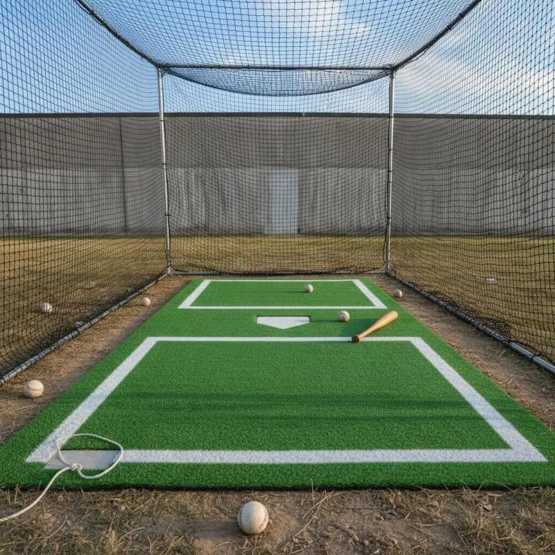 Baseball Softball Hitting Mat 10x3.8 ft For Training Facility Gym Backyard, Lined Foam Backing Portable Practice Aid Tightening Rope Green
Baseball Softball Hitting Mat 10x3.8 ft For Training Facility Gym Backyard, Lined Foam Backing Portable Practice Aid Tightening Rope Green