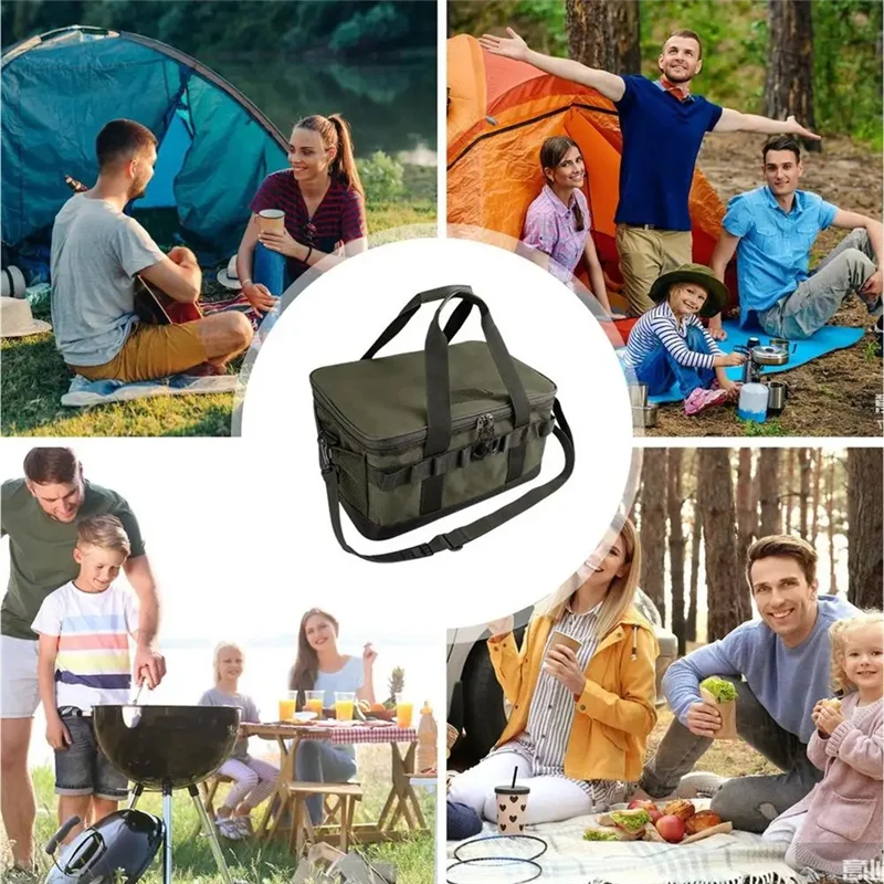 AEF5-Outdoor Utility Tote Bag Large Camping Storage Tote Bag Travel Organizer Oxford Cloth Large Capacity Bag With Handle
AEF5-Outdoor Utility Tote Bag Large Camping Storage Tote Bag Travel Organizer Oxford Cloth Large Capacity Bag With Handle