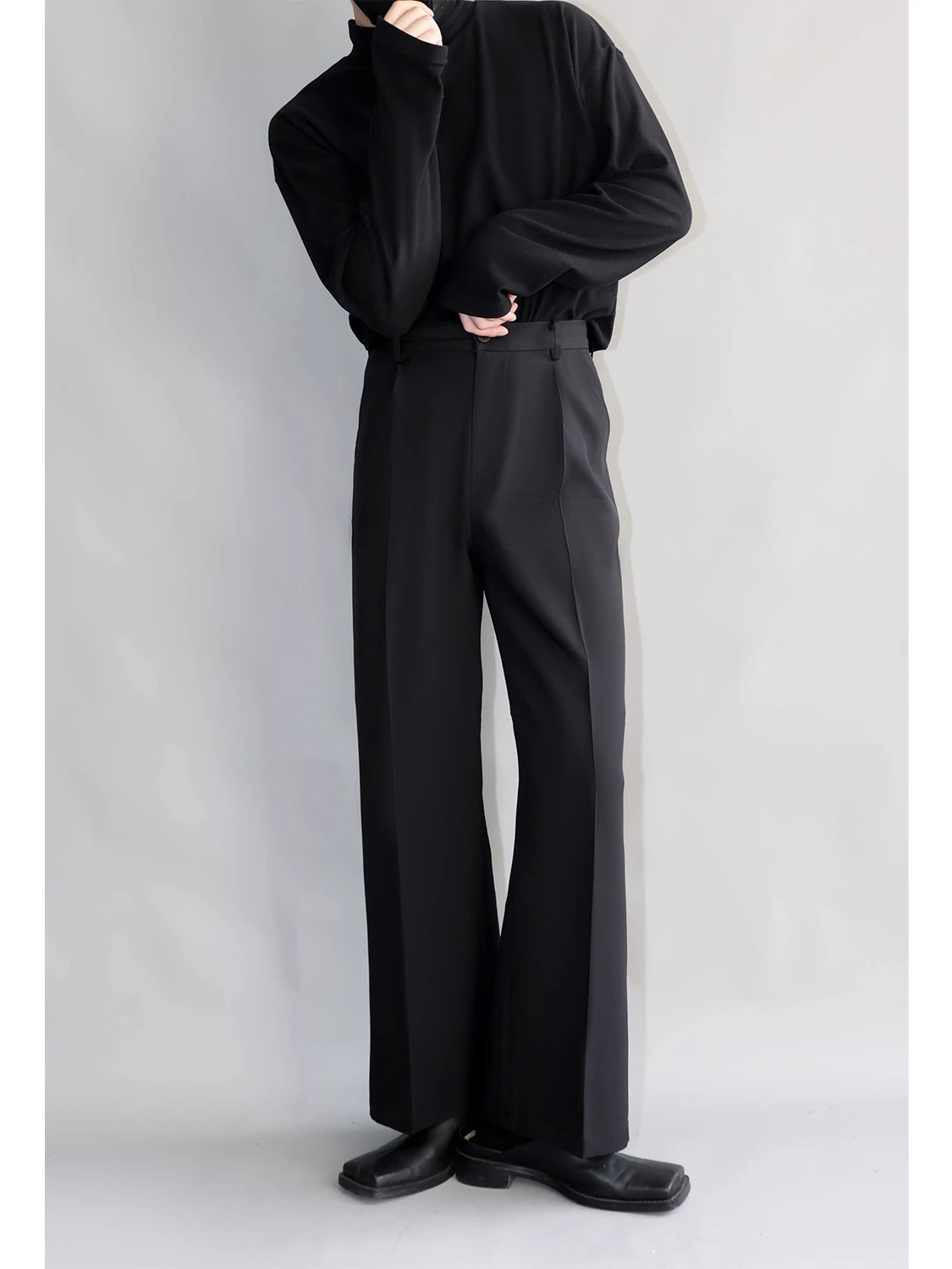 Мужские брюки прямого кроя осень 2025: повседневные, расклешенные, не требующие глажки, длинные, черные, молодежные, стильные, однотонные
Мужские брюки прямого кроя осень 2025: повседневные, расклешенные, не требующие глажки, длинные, черные, молодежные, стильные, однотонные