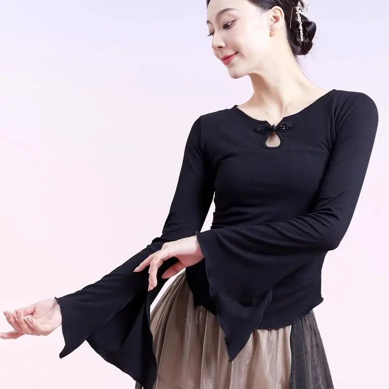 practice costumes flowing dance costumes, loose fitting straight tube chiffon wide leg pants,Chinese dance performance costumes
practice costumes flowing dance costumes, loose fitting straight tube chiffon wide leg pants,Chinese dance performance costumes