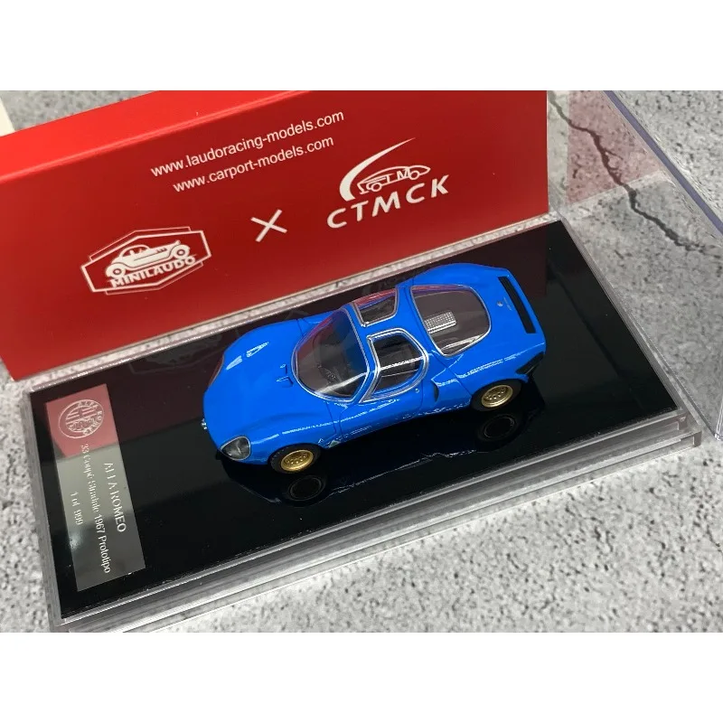 CTMCK 1/64 alloy ALFA ROMEO 33 Coupe Stradale 1967 car model, children's toy collection item, gift for boys
CTMCK 1/64 alloy ALFA ROMEO 33 Coupe Stradale 1967 car model, children's toy collection item, gift for boys