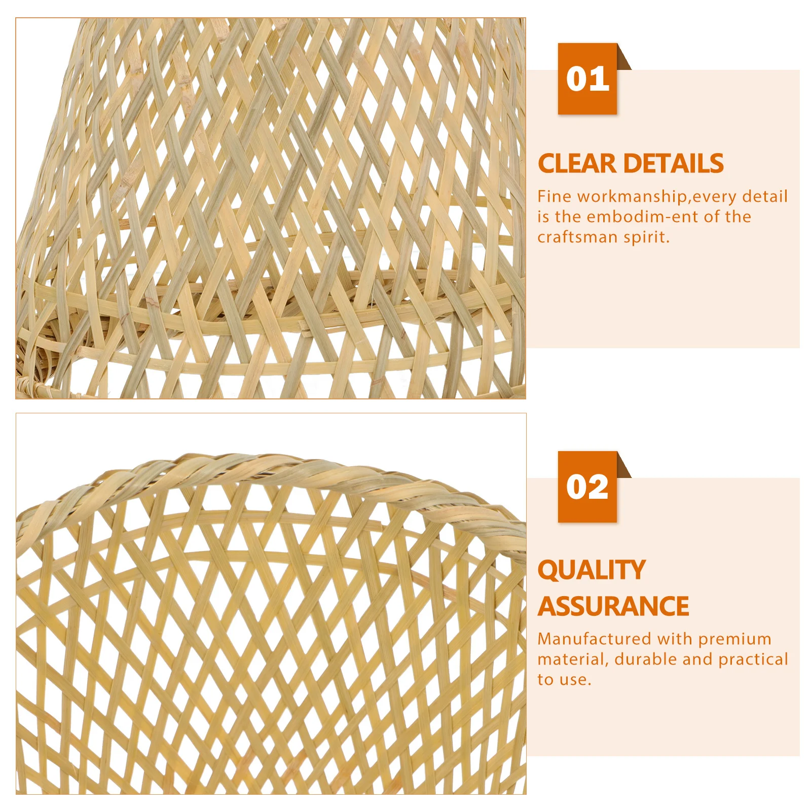 1 set Bamboo Lampshade Diy Vintage Ceiling Light Cover Woven Design For Dining Room Decorative Chandelier Pendant Home
1 set Bamboo Lampshade Diy Vintage Ceiling Light Cover Woven Design For Dining Room Decorative Chandelier Pendant Home