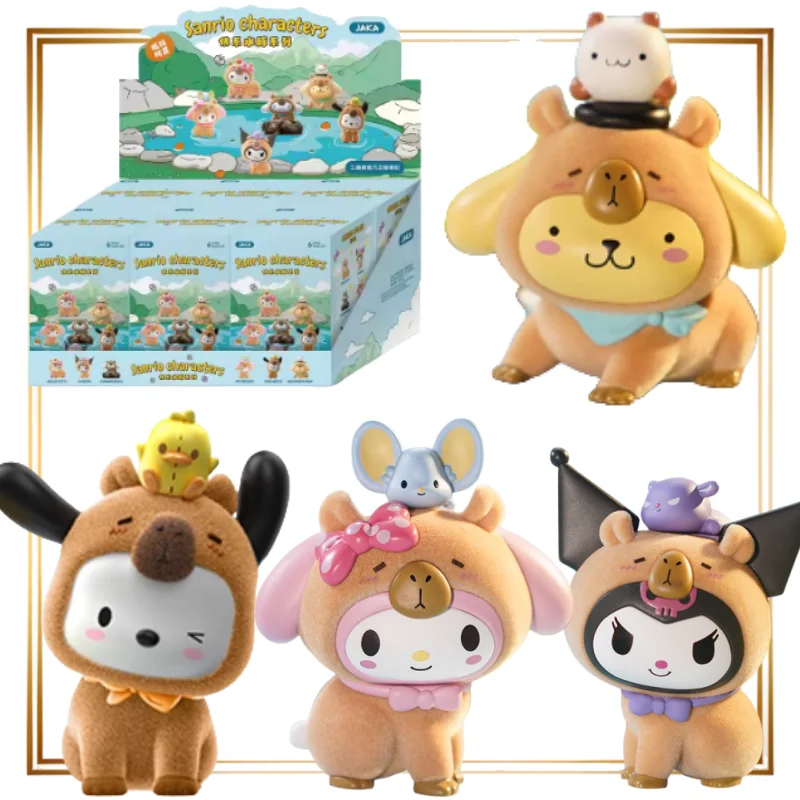 Sanrio Joint Name слепая коробка Kuromi Zen капибара серии фигурка игрушка настольный орнамент коробка-сюрприз Hello Kitty аниме праздничные подарки
Sanrio Joint Name слепая коробка Kuromi Zen капибара серии фигурка игрушка настольный орнамент коробка-сюрприз Hello Kitty аниме праздничные подарки