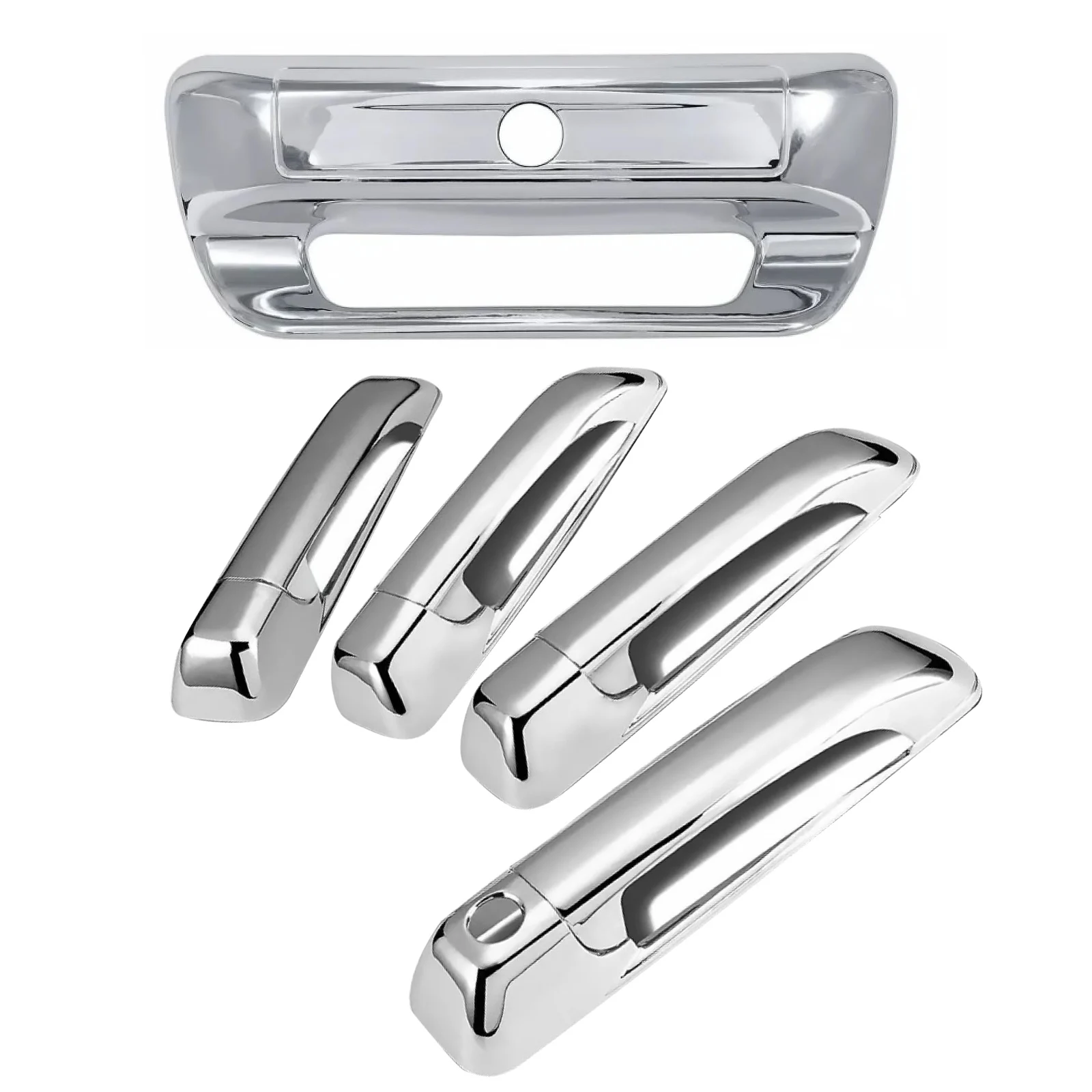 5Pcs Chrome ABS Door Handle Covers Set For Ram 2500 3500 2020-2025 Triple Plating Waterproof Tailgate Handle
5Pcs Chrome ABS Door Handle Covers Set For Ram 2500 3500 2020-2025 Triple Plating Waterproof Tailgate Handle
